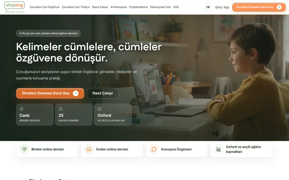 StayEng live website